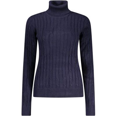 Norway 1963, Damen, Pullover, Blu Viscosa Donna Maglia, Blau, (XL) Norway 1963, Damen, Pullover, Blu Viscosa Donna Maglia, Blau, (XL)