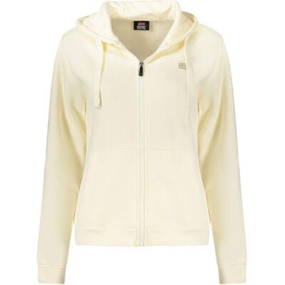 Norway 1963, Damen, Pullover, White Cotton Women's Hoodie Sweatshirt, Weiss, (XL) Norway 1963, Damen, Pullover, White Cotton Women's Hoodie Sweatshirt, Weiss, (XL)