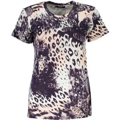 Cavalli Class, Damen, Shirts, Pink Cotton Women T-Shirt, Pink, (XS) Cavalli Class, Damen, Shirts, Pink Cotton Women T-Shirt, Pink, (XS)
