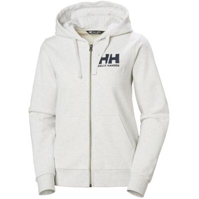 Helly Hansen, Damen, Pullover, W Hh Logo Full Zip Hoodie 2.0, Beige, (S) Helly Hansen, Damen, Pullover, W Hh Logo Full Zip Hoodie 2.0, Beige, (S)