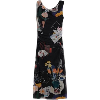 Desigual, Damen, Kleider, Delaware, Schwarz, (XS) Desigual, Damen, Kleider, Delaware, Schwarz, (XS)