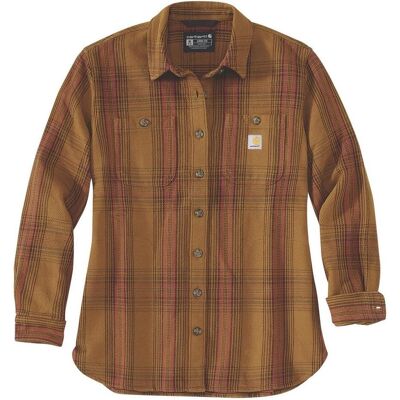 Carhartt, Damen, Hemden, Koszula Wierzchnia z Polarem Heavy Brown, Braun, (M) Carhartt, Damen, Hemden, Koszula Wierzchnia z Polarem Heavy Brown, Braun, (M)