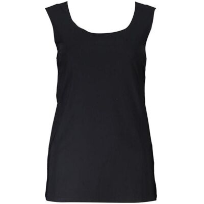 Patrizia Pepe, Damen, Shirts, Schwarzes Elastan-Tank-Top, Schwarz, (XS) Patrizia Pepe, Damen, Shirts, Schwarzes Elastan-Tank-Top, Schwarz, (XS)