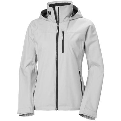 Helly Hansen, Damen, Regenjacken, W CREW HOODED JACKET 2.0, Grau, Silber, (S, XL, XS) Helly Hansen, Damen, Regenjacken, W CREW HOODED JACKET 2.0, Grau, Silber, (S, XL, XS)
