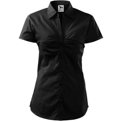 Malfini, Damen, Hemden, Chic W MLI-21401 Shirt Black, Schwarz, (L) Malfini, Damen, Hemden, Chic W MLI-21401 Shirt Black, Schwarz, (L)