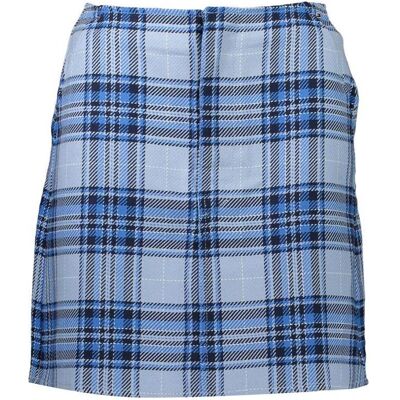 Tommy Hilfiger Damen, Röcke, Azzurro Cotton Women Skirt, Blau, (S) Tommy Hilfiger Damen, Röcke, Azzurro Cotton Women Skirt, Blau, (S)