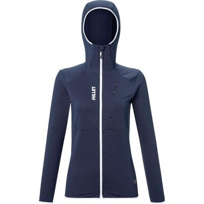 Millet, Damen, Outdoorjacken, Damen-Sweatshirt Trilogy Icon Lightgrid HW, marineblau (XL), Blau Millet, Damen, Outdoorjacken, Damen-Sweatshirt Trilogy Icon Lightgrid HW, marineblau (XL), Blau