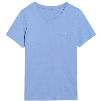 4F, Damen, Shirts, Damen-T-Shirt, Blau, (S) 4F, Damen, Shirts, Damen-T-Shirt, Blau, (S)