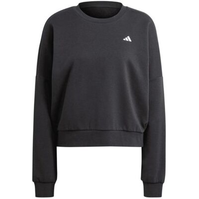 Adidas Damen, Pullover, Essentials Sweatshirt mit kleinem Logo, Schwarz, (L) Adidas Damen, Pullover, Essentials Sweatshirt mit kleinem Logo, Schwarz, (L)