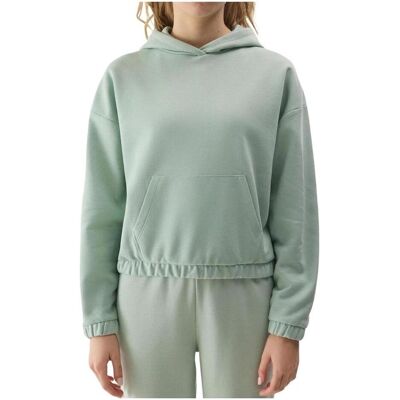 4F, Damen, Pullover, Damen Sweatshirt F1057 hellgrün 4FWSS24TSWSF1057 42S S, Grün, (42) 4F, Damen, Pullover, Damen Sweatshirt F1057 hellgrün 4FWSS24TSWSF1057 42S S, Grün, (42)
