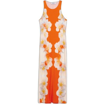 Desigual, Damen, Kleider, Jasmine, Orange, (S) Desigual, Damen, Kleider, Jasmine, Orange, (S)
