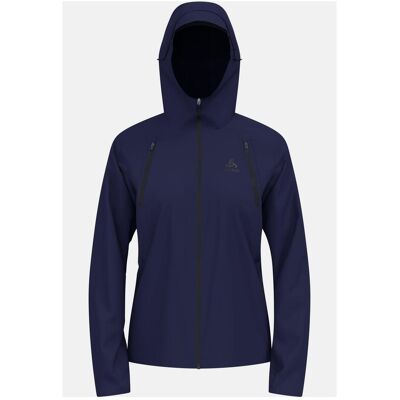 Odlo, Damen, Regenjacken, Damen X-ALP WATERPROOF PRO Jacke marineblau Regenmantel, Blau, (XS) Odlo, Damen, Regenjacken, Damen X-ALP WATERPROOF PRO Jacke marineblau Regenmantel, Blau, (XS)