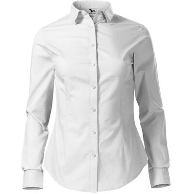 Malfini, Damen, Hemden, Style LS W MLI-22900 white shirt, Weiss, (XL) Malfini, Damen, Hemden, Style LS W MLI-22900 white shirt, Weiss, (XL)