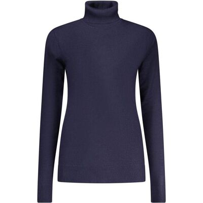 Norway 1963, Damen, Pullover, Blu Viscosa Woman Sweater, Blau, (L) Norway 1963, Damen, Pullover, Blu Viscosa Woman Sweater, Blau, (L)