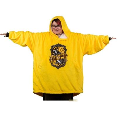 Harry Potter, Pullover, Oversized Kapuzenpullover Hufflepuff, Mehrfarbig, (One Size) Harry Potter, Pullover, Oversized Kapuzenpullover Hufflepuff, Mehrfarbig, (One Size)