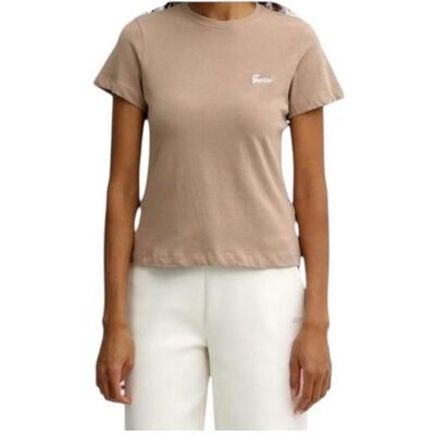 Guess Damen, Shirts, Damen-T-Shirt Alba Braun, Braun, (M) Guess Damen, Shirts, Damen-T-Shirt Alba Braun, Braun, (M)