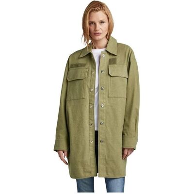 G-Star, Damen, Pullover, Denim Sweatshirt mit originellem Look und bequemer Passform, Grün, (M) G-Star, Damen, Pullover, Denim Sweatshirt mit originellem Look und bequemer Passform, Grün, (M)