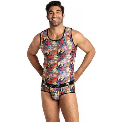 Anais, Damen, Shirts, Herren Top “Comics”, Mehrfarbig, (3XL, L, M, S, XL, XXL) Anais, Damen, Shirts, Herren Top “Comics”, Mehrfarbig, (3XL, L, M, S, XL, XXL)