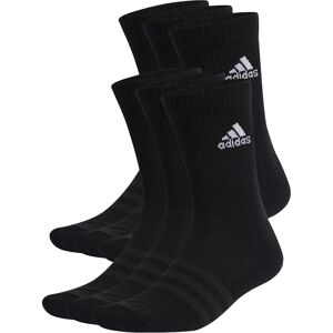 Adidas Unisex, Sportsocken, Cushioned Sportswear Crew Socken, 6 Paar (34 - 36), Schwarz Adidas Unisex, Sportsocken, Cushioned Sportswear Crew Socken, 6 Paar (34 - 36), Schwarz