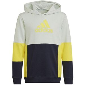 Adidas Jungen, Pullover, Colourblock Hoodie Jr, Schwarz, Gelb, Grau, Mehrfarbig, (128) Adidas Jungen, Pullover, Colourblock Hoodie Jr, Schwarz, Gelb, Grau, Mehrfarbig, (128)