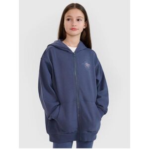 4F, Mädchen, Pullover, Mädchen-Sweatshirt mit Reissverschluss und Kapuze, Mehrfarbig, (122) 4F, Mädchen, Pullover, Mädchen-Sweatshirt mit Reissverschluss und Kapuze, Mehrfarbig, (122)
