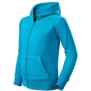 Malfini, Jungen, Pullover, Trendy Zipper Jr sweatshirt MLI-41244, Blau, Türkis, (158) Malfini, Jungen, Pullover, Trendy Zipper Jr sweatshirt MLI-41244, Blau, Türkis, (158)