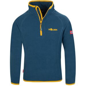 Trollkids, Unisex, Pullover, Nordland Half Zip Pullover, Blau, (98) Trollkids, Unisex, Pullover, Nordland Half Zip Pullover, Blau, (98)