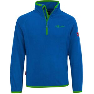 Trollkids, Mädchen, Pullover, Kid's Nordland Half Zip, Blau, (140) Trollkids, Mädchen, Pullover, Kid's Nordland Half Zip, Blau, (140)