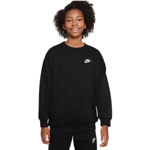 Nike, Jungen, Pullover, Fleece-Sweatshirt des Children's Sportswear Club, Schwarz, (M) Nike, Jungen, Pullover, Fleece-Sweatshirt des Children's Sportswear Club, Schwarz, (M)