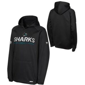 Outerstuff, Jungen, Pullover, OS FW25 SAN JOSE SHARKS APRO RINK POH KNIT TOP JR L (14-16), Schwarz, (L) Outerstuff, Jungen, Pullover, OS FW25 SAN JOSE SHARKS APRO RINK POH KNIT TOP JR L (14-16), Schwarz, (L)