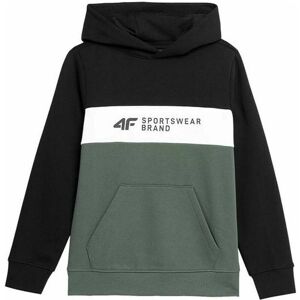 4F, Jungen, Pullover, Bluza dla chłopca morska zieleń HJZ22 JBLM003 46S 128cm, Schwarz, Grün, (128) 4F, Jungen, Pullover, Bluza dla chłopca morska zieleń HJZ22 JBLM003 46S 128cm, Schwarz, Grün, (128)