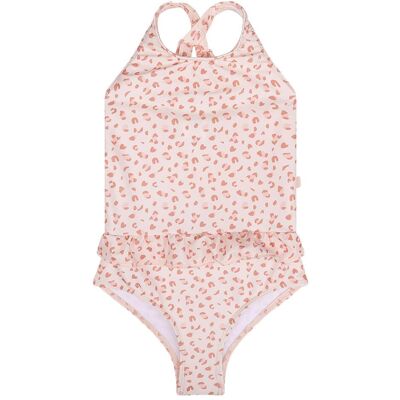 Swim Essentials, Mädchen, Badeanzüge, Old Leopard, Rosa, (110, 116) Swim Essentials, Mädchen, Badeanzüge, Old Leopard, Rosa, (110, 116)