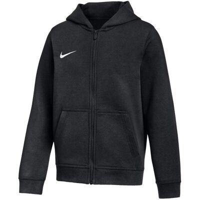 Nike, Jungen, Pullover, Park 26 Fleece Full-Zip Hoodie for Kids Black IB1232 010, Schwarz, (S) Nike, Jungen, Pullover, Park 26 Fleece Full-Zip Hoodie for Kids Black IB1232 010, Schwarz, (S)
