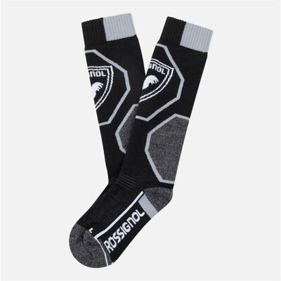 Rossignol, Jungen, Sportsocken, Jr Speed Comfort Socken (XXS), Schwarz Rossignol, Jungen, Sportsocken, Jr Speed Comfort Socken (XXS), Schwarz