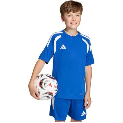Adidas Jungen, Sportshirt, Tiro26L Jsy Y - royblu/white (116), Weiss, Blau, 116 Adidas Jungen, Sportshirt, Tiro26L Jsy Y - royblu/white (116), Weiss, Blau, 116
