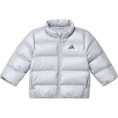 Adidas Mädchen, Leichte Jacken, Glamouröse silberne Jacke aus synthetischen Daunen für Kinder, Silber, (74) Adidas Mädchen, Leichte Jacken, Glamouröse silberne Jacke aus synthetischen Daunen für Kinder, Silber, (74)