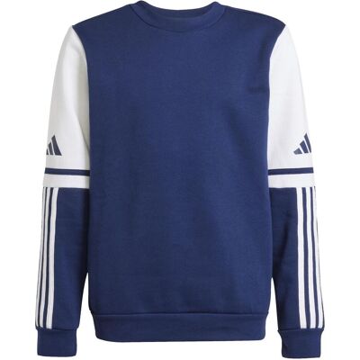 Adidas Jungen, Pullover, Squadra 25 SW CREW Y, Weiss, Blau, (128) Adidas Jungen, Pullover, Squadra 25 SW CREW Y, Weiss, Blau, (128)