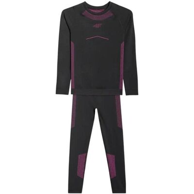 4F, Mädchen, Funktionsunterhose, Nahtlose Unterwäsche für Mädchen, tiefschwarz (152, 158), Schwarz, 152, 158 4F, Mädchen, Funktionsunterhose, Nahtlose Unterwäsche für Mädchen, tiefschwarz (152, 158), Schwarz, 152, 158