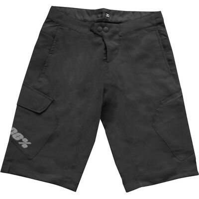100%, Mädchen, Velohosen, Ridecamp (164, 170), Schwarz 100%, Mädchen, Velohosen, Ridecamp (164, 170), Schwarz