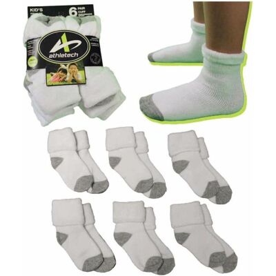 Athletech, Jungen, Sportsocken, 6 Paar Thermo Socken für Kinder 3-5 Jahre bis Gr. 34 (34), Mehrfarbig Athletech, Jungen, Sportsocken, 6 Paar Thermo Socken für Kinder 3-5 Jahre bis Gr. 34 (34), Mehrfarbig