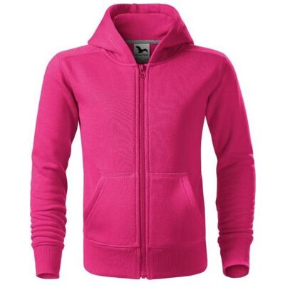 Malfini, Jungen, Pullover, Trendy Zipper Jr MLI-41240 sweatshirt, Rot, Pink, (122) Malfini, Jungen, Pullover, Trendy Zipper Jr MLI-41240 sweatshirt, Rot, Pink, (122)