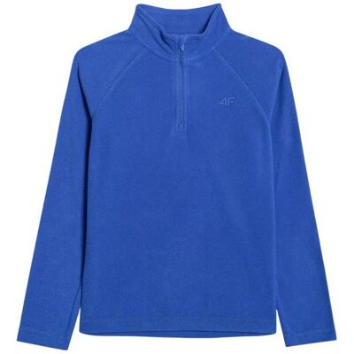 4F, Jungen, Pullover, Fleece-Sweatshirt für Jungen, kobaltblau, Blau, (146, 152) 4F, Jungen, Pullover, Fleece-Sweatshirt für Jungen, kobaltblau, Blau, (146, 152)