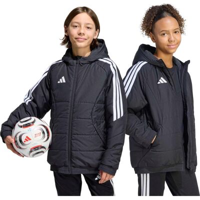 Adidas Jungen, Winterjacken, Tiro Winterjacke für Kinder, schwarz, Schwarz, (128) Adidas Jungen, Winterjacken, Tiro Winterjacke für Kinder, schwarz, Schwarz, (128)
