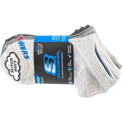 Skechers Graue Ohne Terry Socken - Socken Skechers Graue Ohne Terry Socken - Socken