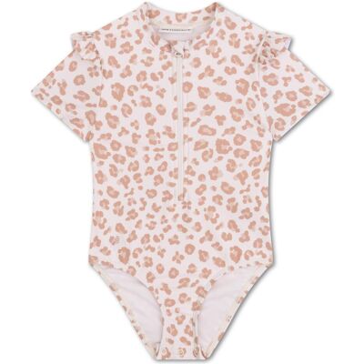 Swim Essentials, Mädchen, Badeanzüge, Schwimmanzug Mädchen Beige Leopard, Beige, (104, 98) Swim Essentials, Mädchen, Badeanzüge, Schwimmanzug Mädchen Beige Leopard, Beige, (104, 98)