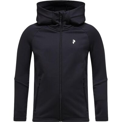 Peak Performance, Jungen, Outdoorjacken, Rider Essentials Hoodie (128, 134), Schwarz, 128, 134 Peak Performance, Jungen, Outdoorjacken, Rider Essentials Hoodie (128, 134), Schwarz, 128, 134