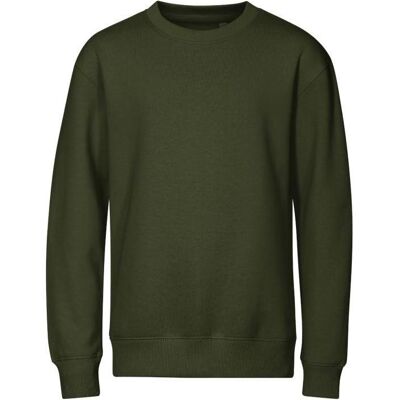 Malfini, Jungen, Pullover, Children's Crew sweatshirt (military), Mehrfarbig, (122) Malfini, Jungen, Pullover, Children's Crew sweatshirt (military), Mehrfarbig, (122)