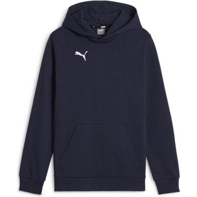 Puma Jungen, Pullover, teamGOAL Casuals Hoody Jr, Blau, (116) Puma Jungen, Pullover, teamGOAL Casuals Hoody Jr, Blau, (116)