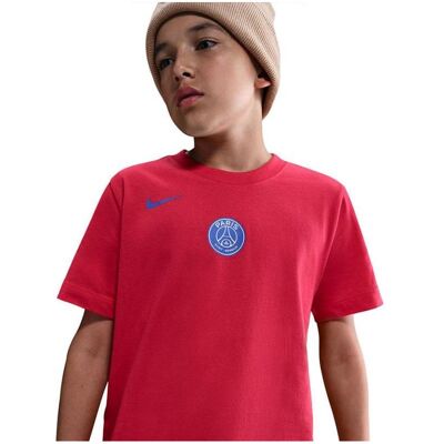 Nike, Jungen, Sportshirt, PSG Remix Junior-T-Shirt (S), Rot, Mehrfarbig, S Nike, Jungen, Sportshirt, PSG Remix Junior-T-Shirt (S), Rot, Mehrfarbig, S