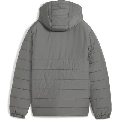 Puma Jungen, Winterjacken, teamADDITIONS Hooded Padded Jacket Jr, Grau, (164) Puma Jungen, Winterjacken, teamADDITIONS Hooded Padded Jacket Jr, Grau, (164)